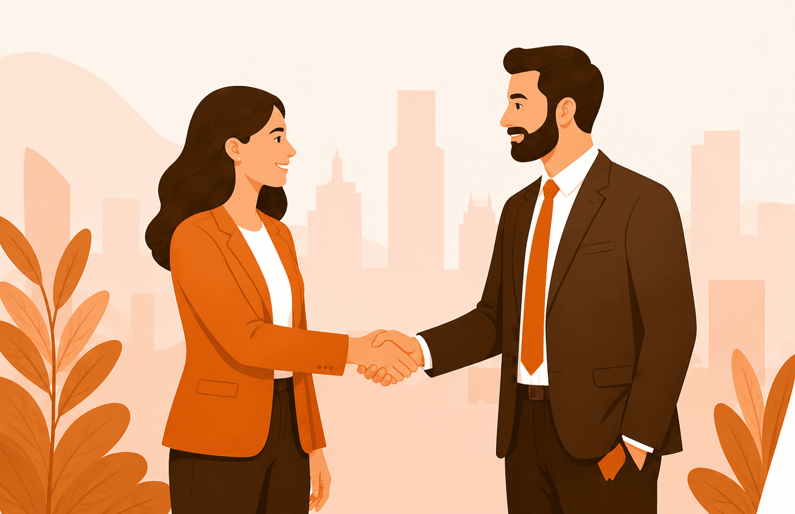 Partner collaboration illustration